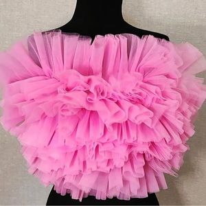 Pink Ruffle Top✨